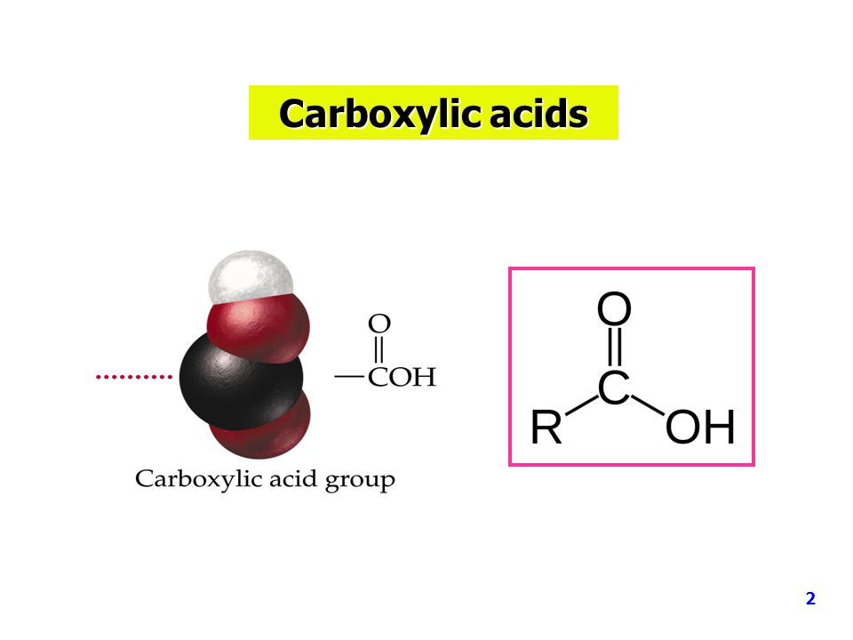 Carboxylic acids 2