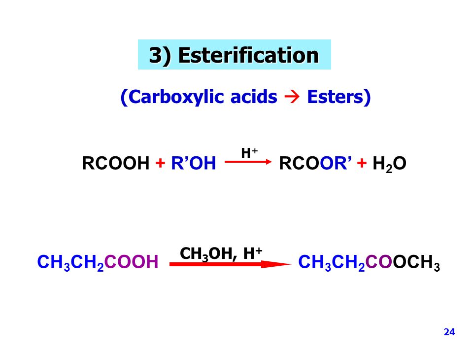 (Carboxylic acids  Esters)