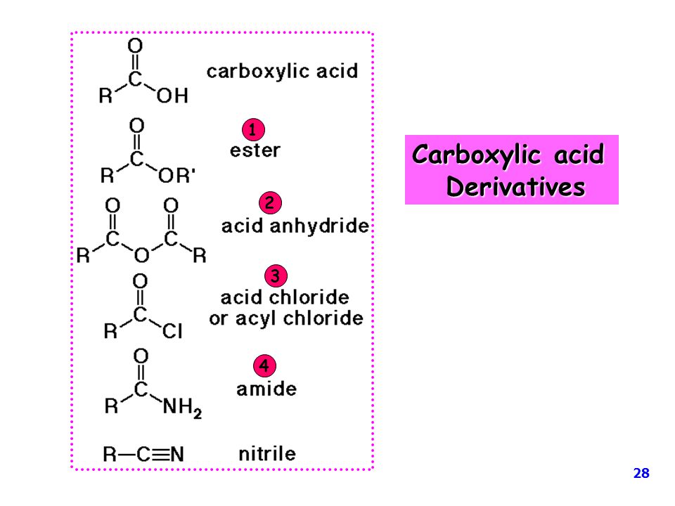 1 Carboxylic acid Derivatives