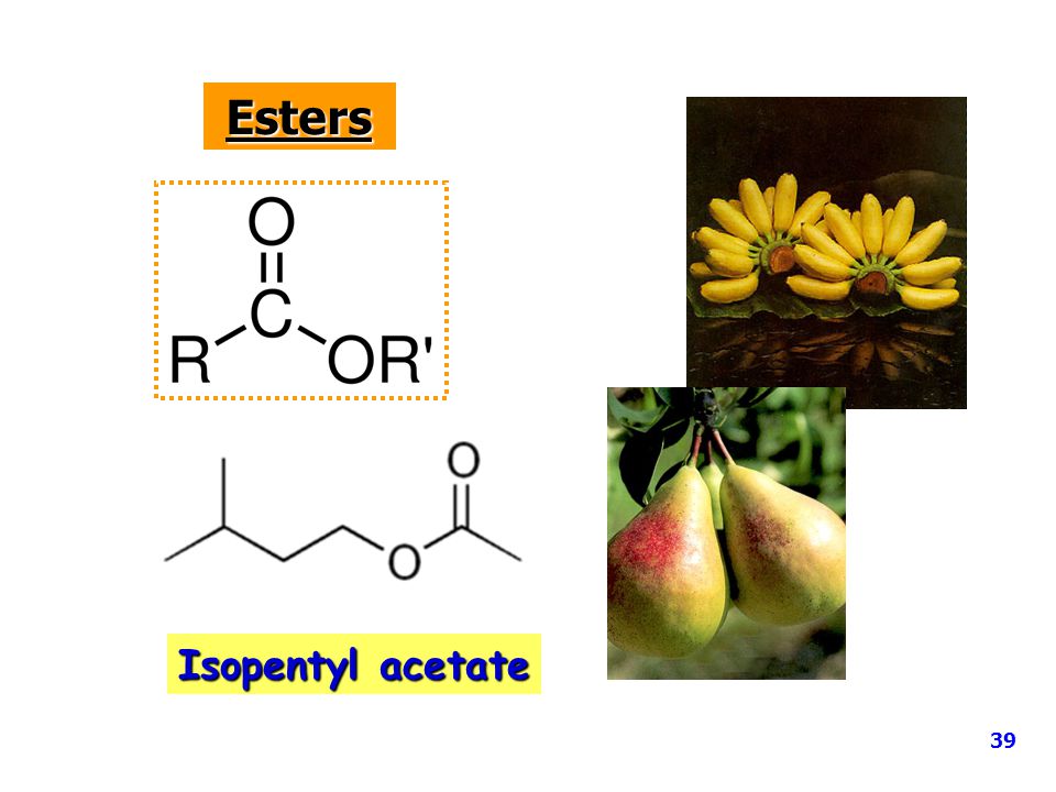 Esters Isopentyl acetate 39
