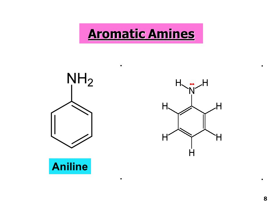 Aromatic Amines Aniline 8