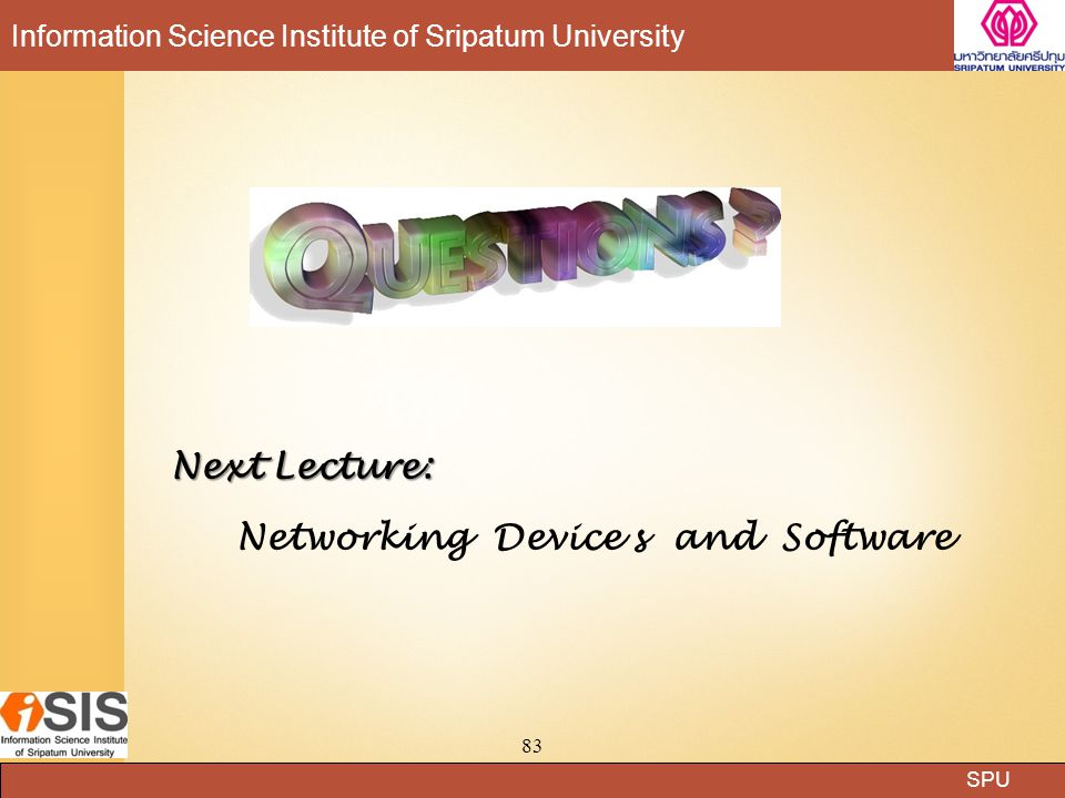 Networking Device s and Software