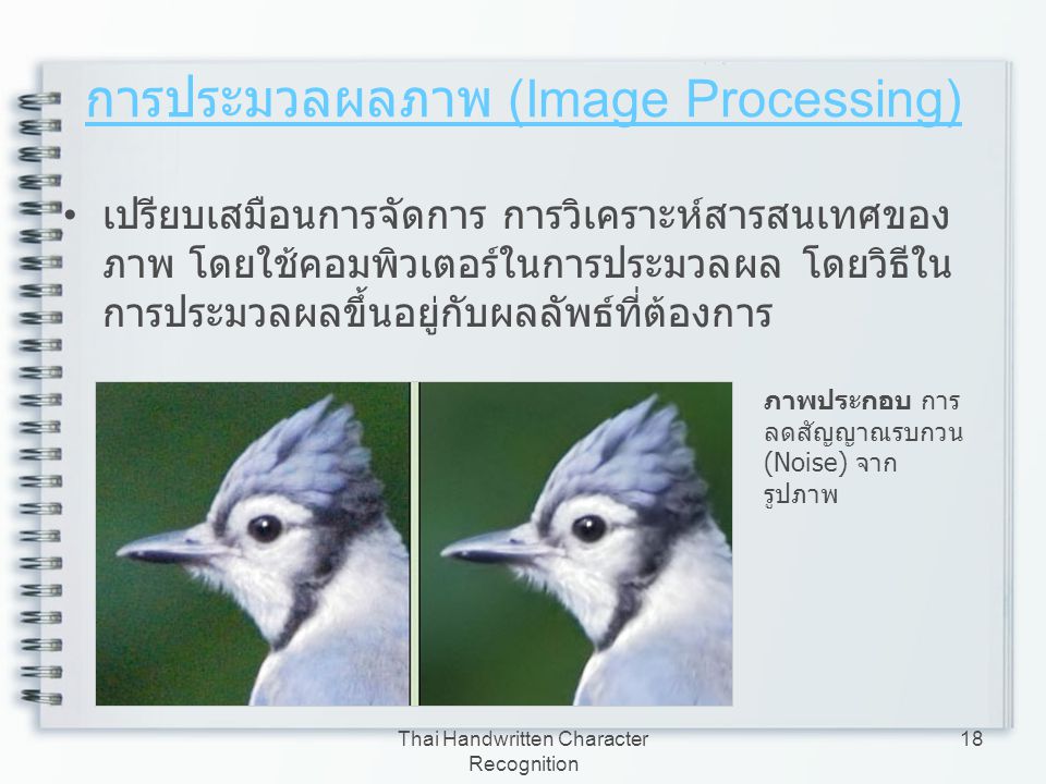 การประมวลผลภาพ (Image Processing)