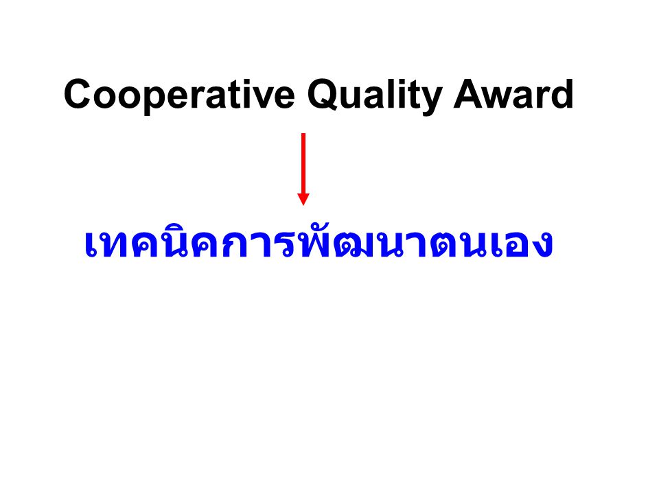 Cooperative Quality Award