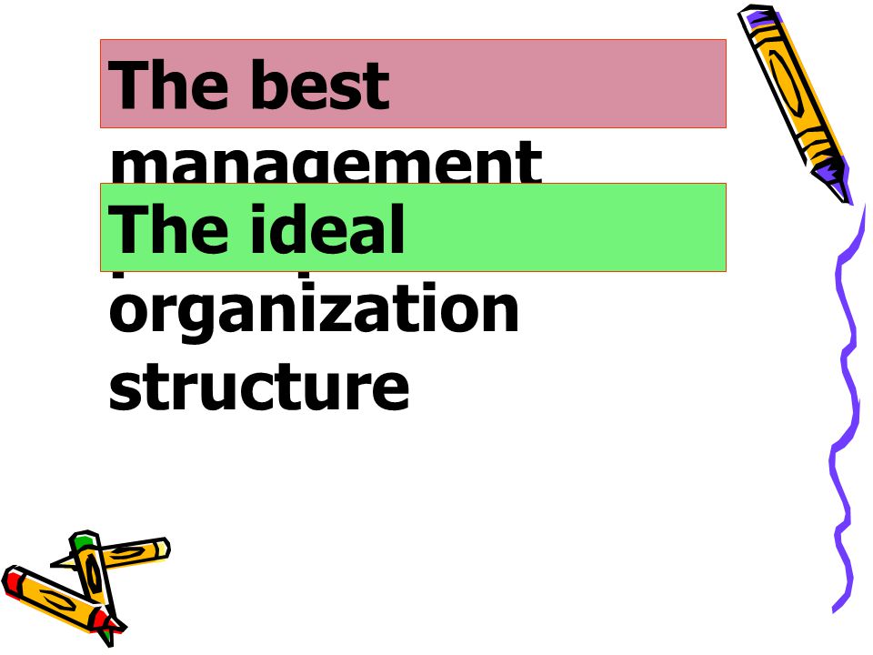 The best management principles