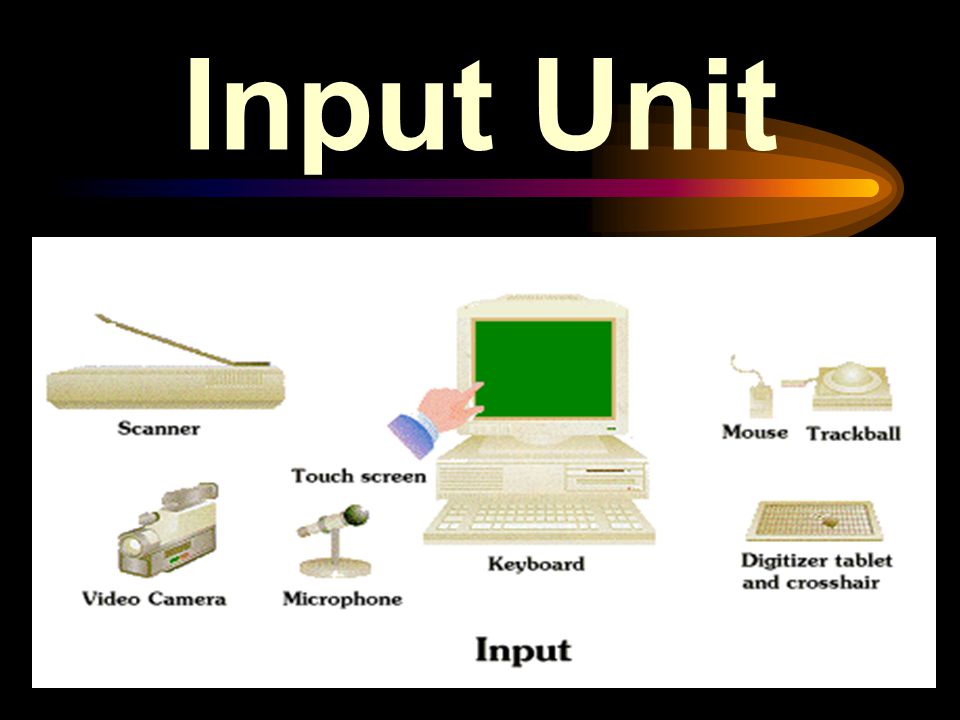 Input Unit
