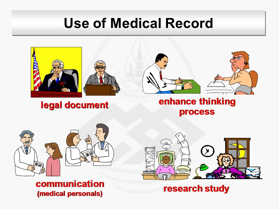 Use of Medical Record enhance thinking legal document process