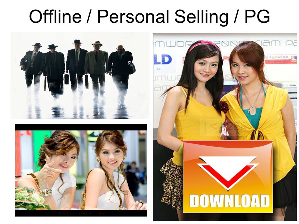 Offline / Personal Selling / PG