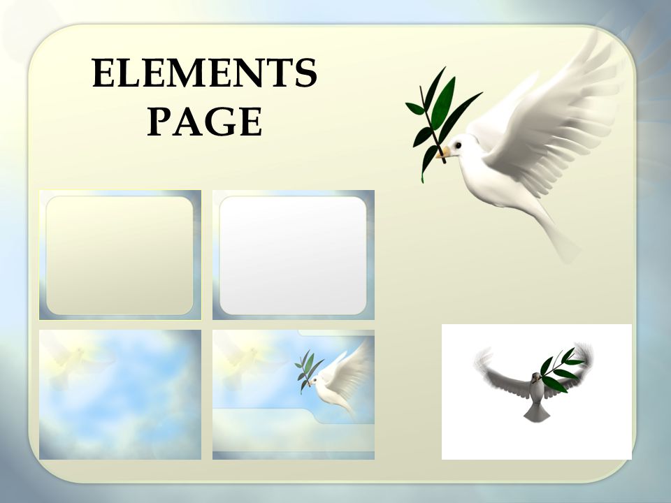 ELEMENTS PAGE