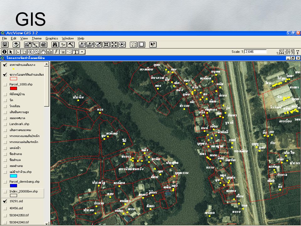 GIS Geographic Information System Image Sensing Google Earth