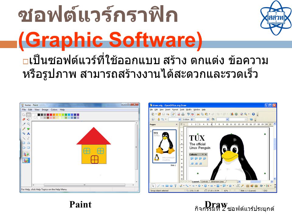 ซอฟต์แวร์กราฟิก (Graphic Software)