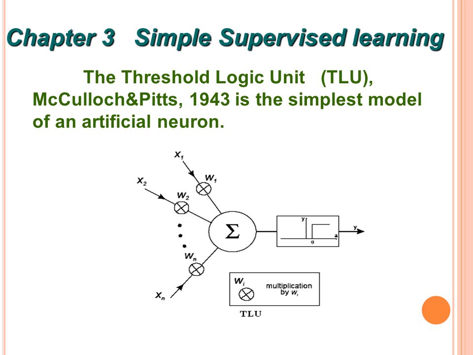 Chapter 3 Simple Supervised learning