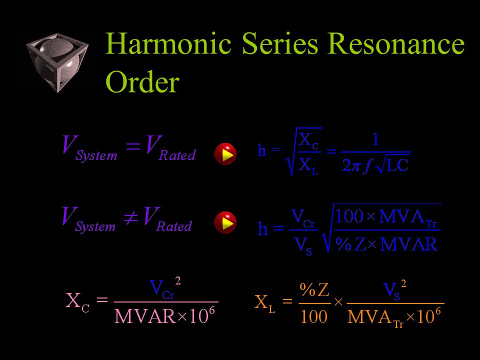Harmonic Series Resonance Order