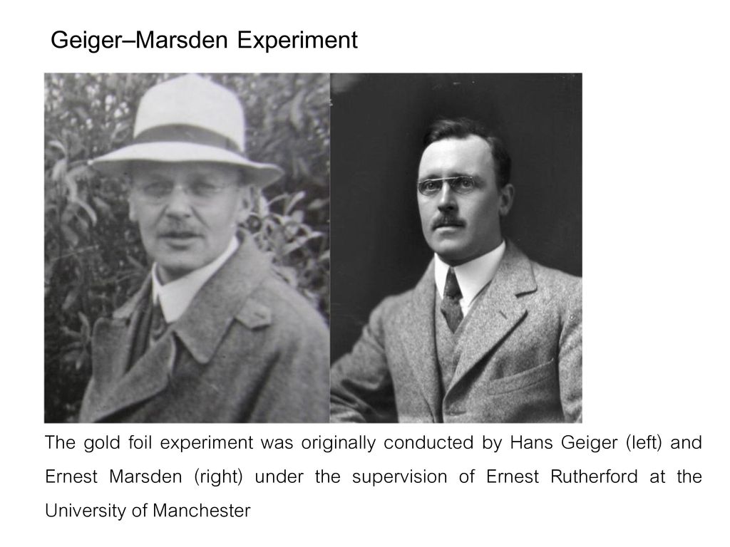 Geiger–Marsden Experiment