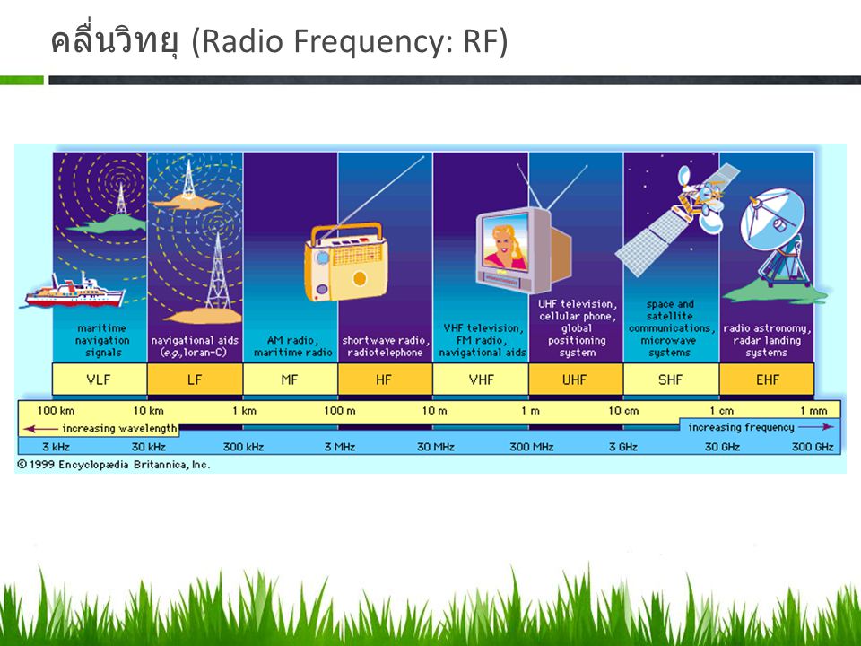 คลื่นวิทยุ (Radio Frequency: RF)