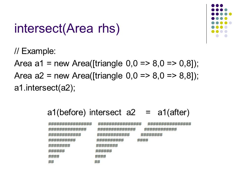 a1(before) intersect a2 = a1(after)