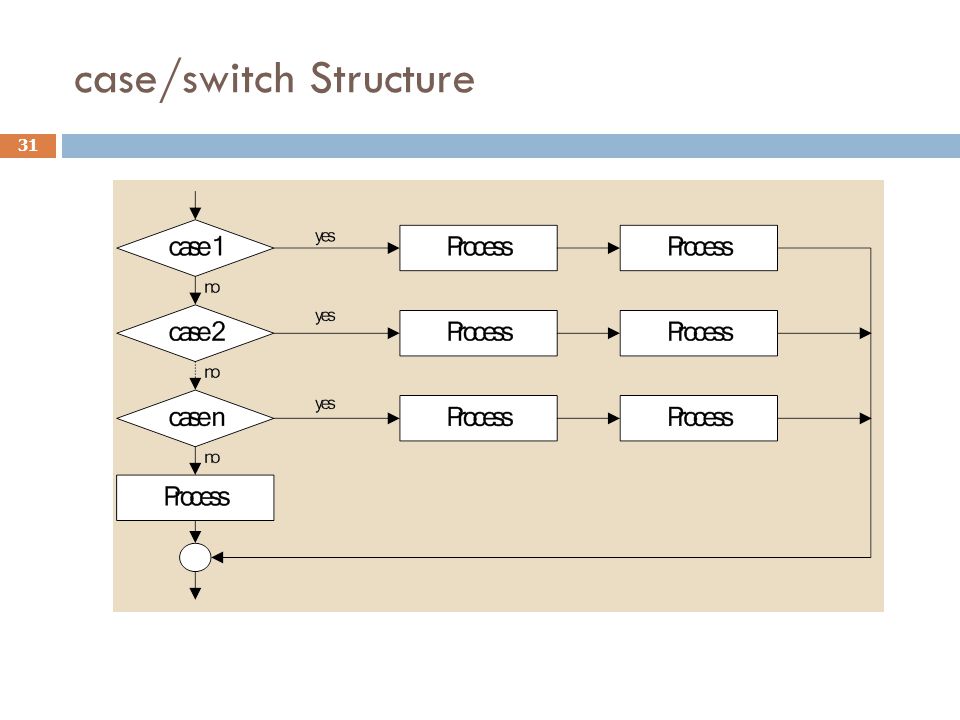 case/switch Structure