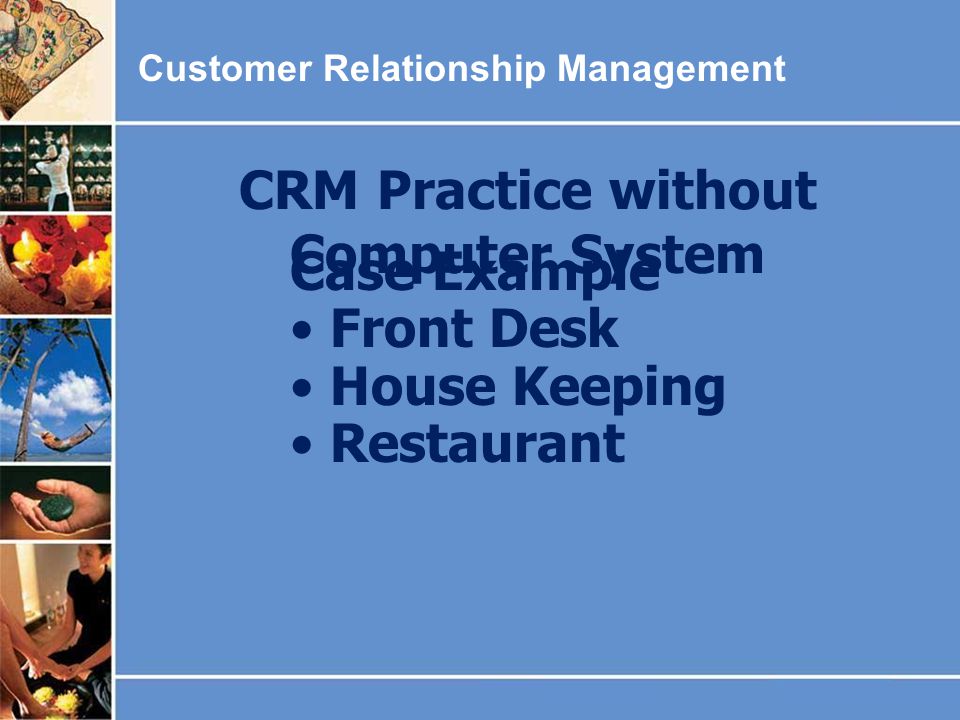 CRM Practice without Computer System