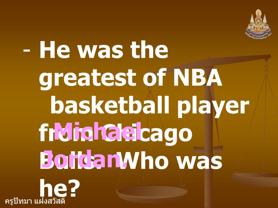 He was the greatest of NBA